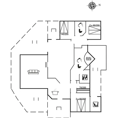 Feriehus Hildburg - 1-5km From The Sea By Interhome Blokhus